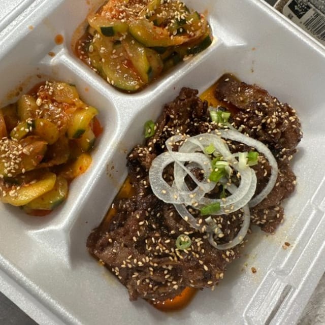 Korean BBQ Beef Box.