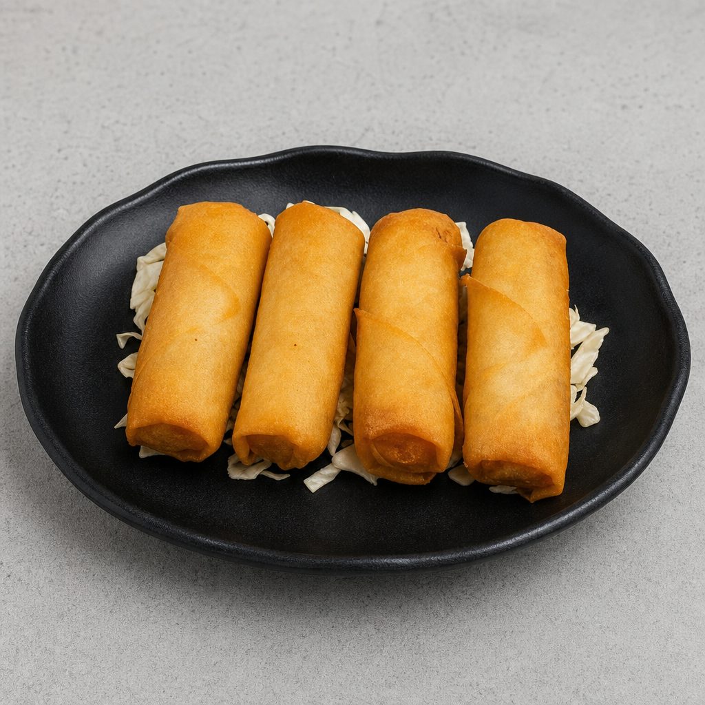 Veggie Eggrolls 야채 계란 롤.