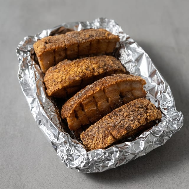 Fried Pork Belly 튀김 삼겹살.