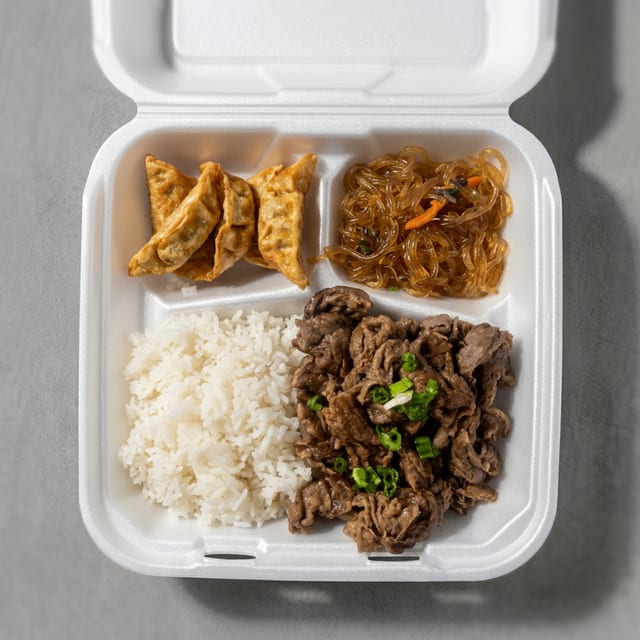 Korean BBQ Lamb Box.