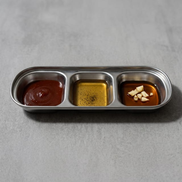 Sesame Oil W/Salt & Pepper.