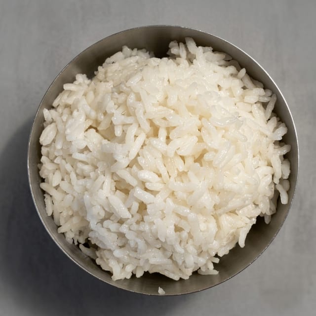 Steamed Rice.